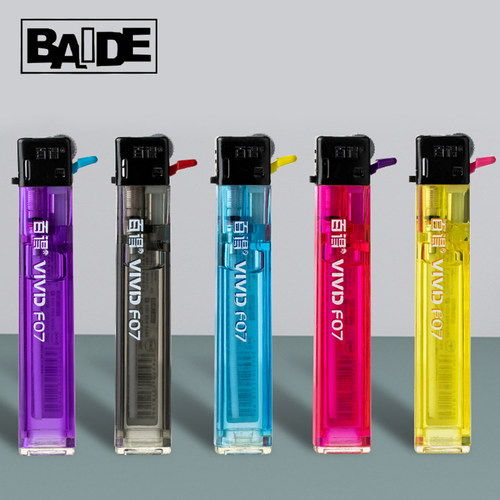 正品百得一次性轮式定制打火机