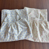 纯棉双层纱布吊带睡裙连衣裙家居服睡衣