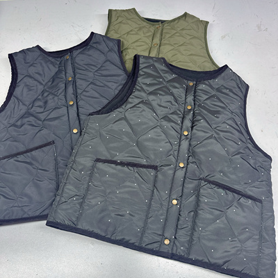 加绒常规保暖开衫圆领