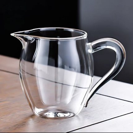 公道杯玻璃加厚耐热分茶器高档过滤泡茶茶具茶杯日式茶海公杯茶漏