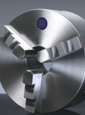 浙江园牌高精度k11-80三爪卡盘100自定心130160机床附件250真品32