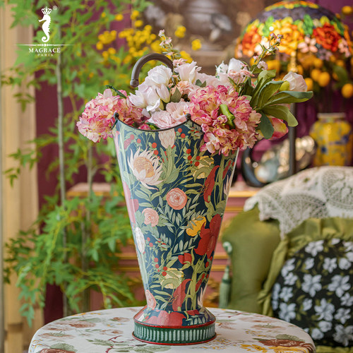 MAGRACE覆古创意雨伞收纳桶高颜值家用客厅收纳花架子置物品用具