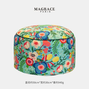 Французский Magrace Flower Shadow раскачивающийся золотой бархатный пирс 3 Дом и ежедневная гостиная спальня спальня подушки для заливного окна