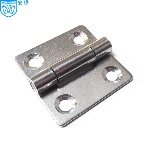 冲压合页304不锈钢工业合页铰链配电柜箱合页40x40x1.5