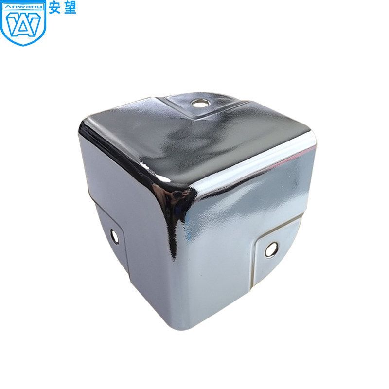 335-40铁皮箱木箱方包角五金木箱 家具包角家具配件图片