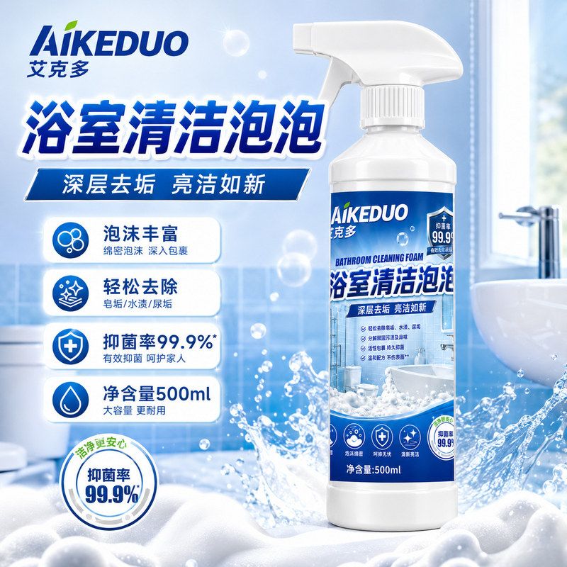 玻璃浴缸LAKERTOR皂垢淋浴房瓷砖