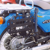 后浪改装 战术侧挂板摩托车备用油箱工具箱边包支架幼兽后浪改装