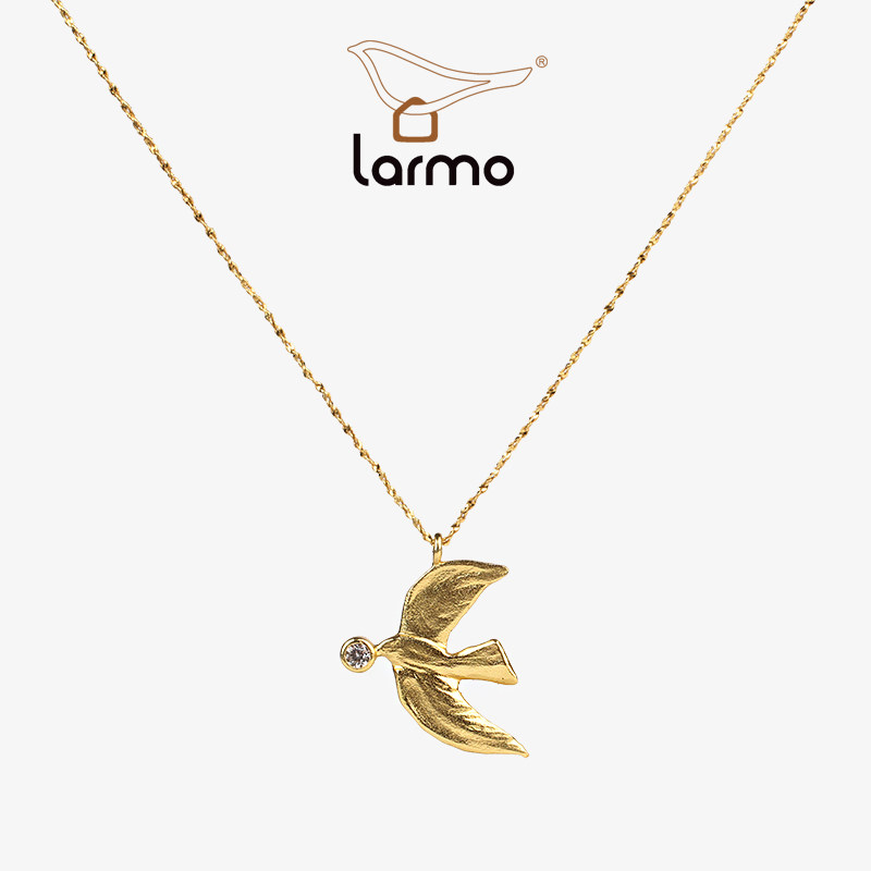 朗睦设计师原创设计手工制作银镀金小鸟型短项链 休闲时尚ins风,饰品/流行首饰/时尚饰品新,项链,淘宝优惠券,粉丝福利购,淘宝优惠卷