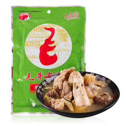 6袋包邮重庆特产毛哥老鸭汤炖料350克/酸萝卜火锅料调料靓汤高性价比高么？