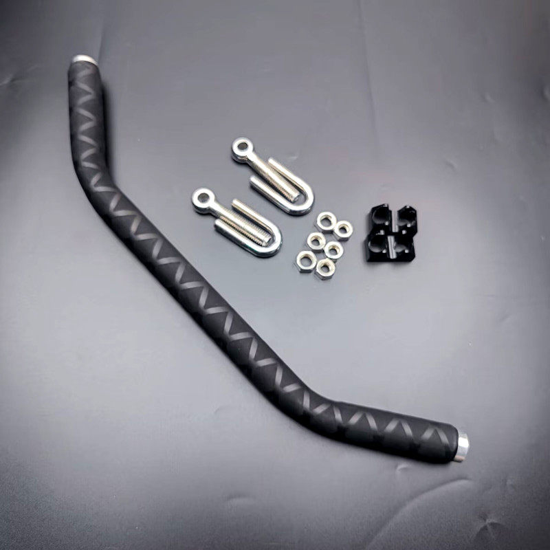 摩托车头扶手加固加强杆小牛电动车改装龙头把手平衡杆扩展杆专用