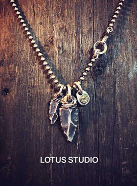 无相箭头手工肌理闪电箭头吊坠