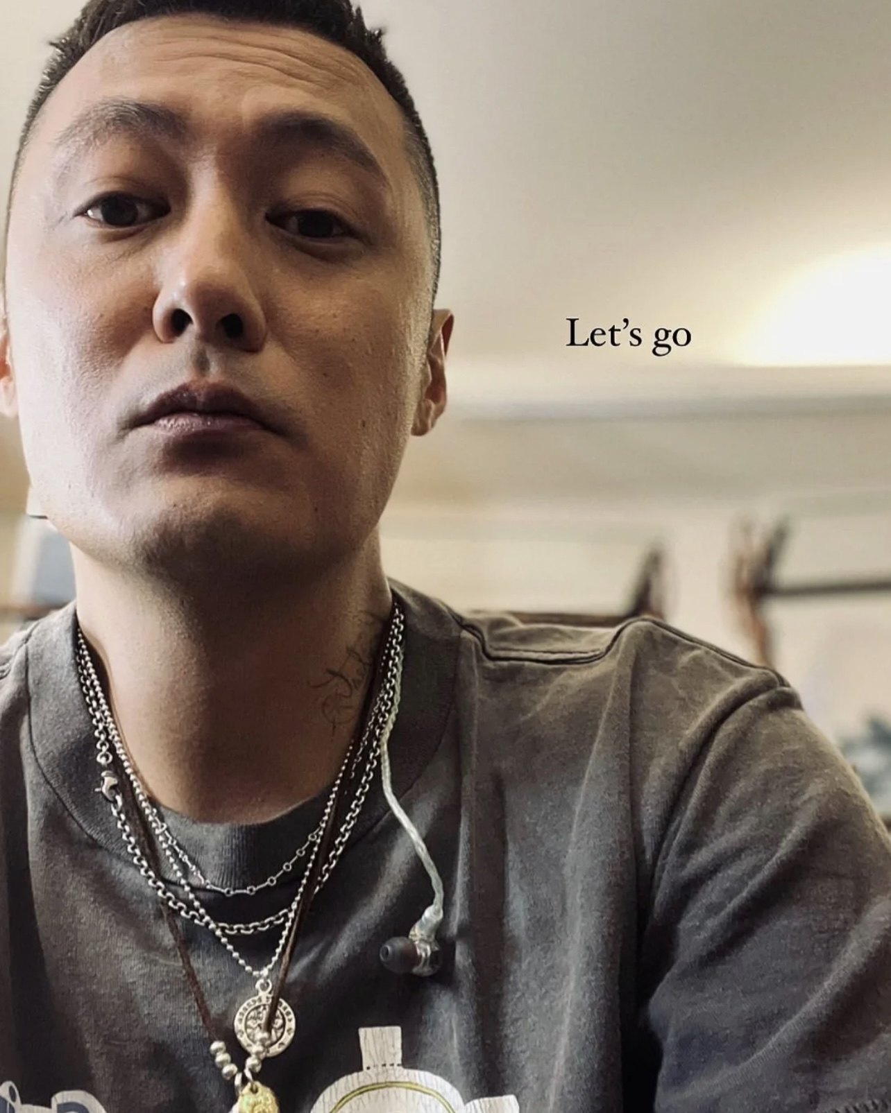 disdain 新款925银 余文乐上身 三件套 项链  套装 可单带