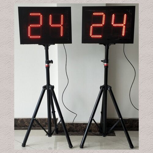 篮球比赛24秒计时器LED电子显示含14秒30秒记时器篮球24秒计时器