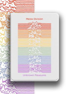 萌猫のJoy Division摇滚可爱猫猫乐队创意iPadProM4保护套2024平板电脑带笔槽mini6全包防摔air保护壳13英寸