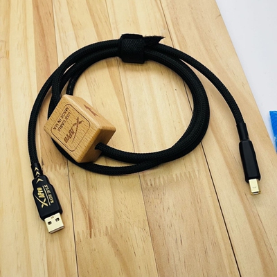 原装英国萨博 Xapro 四芯单晶铜镀银发烧USB线 AB线 声卡解码器线
