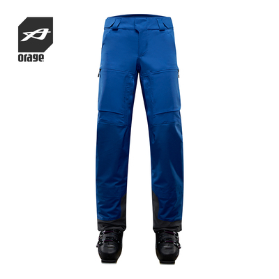 户外防水耐磨厚款单双板滑雪裤女