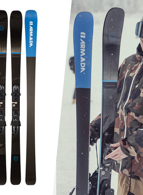 2020-21 ARMADA DECLIVITY 82 TI 钛金全地域双板滑雪板固定器Z12