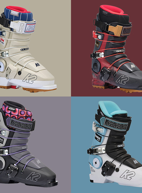 24-25 K2 REVOLVE自由式雪鞋公园双板雪鞋100硬度90男女鞋楦99mm