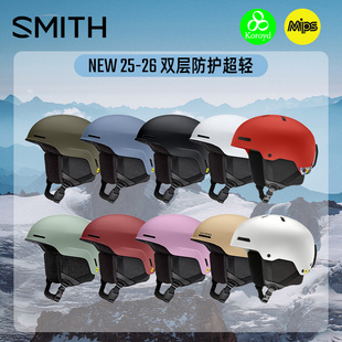 新款 PRO MIPS超轻防撞雪盔滑雪盔男女款 SMITH滑雪头盔METHOD