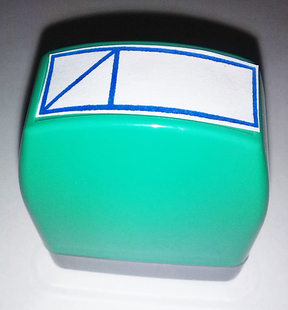 教学印章 教学用品 记分格印章 3*1CM 自动出油