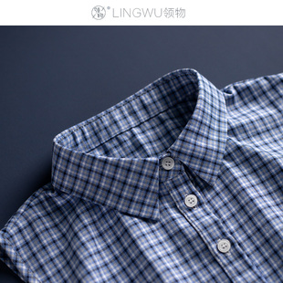 领一本物新款纯棉格子假领子女百搭假衣领衬衫领学院风休息装饰领