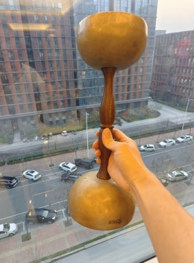 尼泊尔手工颂钵音疗瑜伽冥想打坐采耳满月梵音佛音铜磬钵盂碗