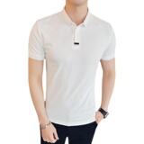 2025夏季新款男士短袖POLO衫T恤修身A431/B994/P55新增4XL5XL，男装T恤，星座401B（原A431）