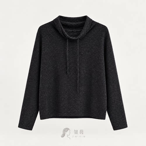 国内专柜代购正品 indicia标记2026冬立领抽绳针织衫F2D6DD455N
