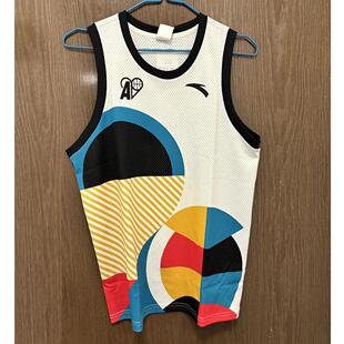 背心篮球服男运动上衣172331102 休闲针织透气无袖 安踏正品 夏季