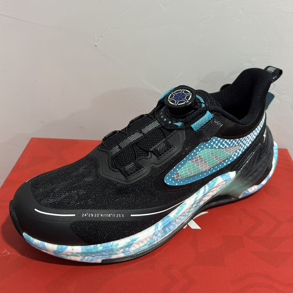 特步正品防滑减震炫男运动跑步鞋