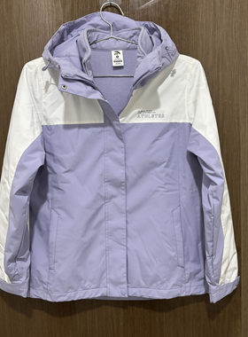 安踏正品秋休闲冲峰衣女外套上衣