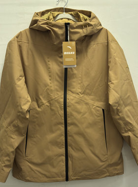 安踏正品冬三合一冲锋衣羽绒服