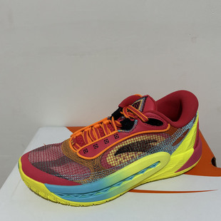 安踏正品夏狂潮6氮科技耐磨防滑男专业实战运动篮球鞋112431106Q