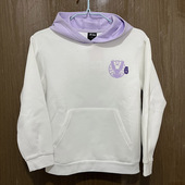 特步儿童正品 春秋休闲连帽透气潮流女童卫衣运动上衣678324084005