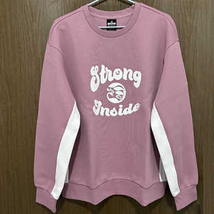 特步正品 冬休闲青年上衣针织透气圆领套头女运动卫衣978428920123