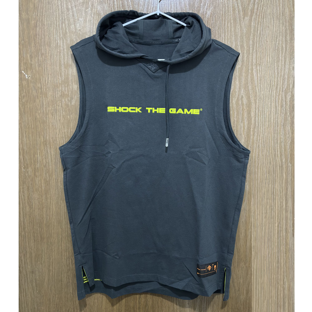 安踏正品休闲夏季连帽无袖背心