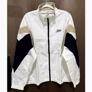 安踏正品秋休闲立领拼色青年活力户外茄克衫男运动上衣152438603