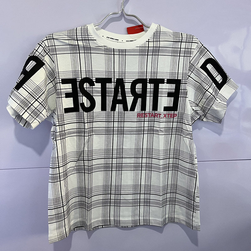 特步正品夏休闲圆领针织透气街头潮流女运动短袖T恤978228010032,女装/女士精品,T恤,淘宝优惠券,粉丝福利购,淘宝优惠卷