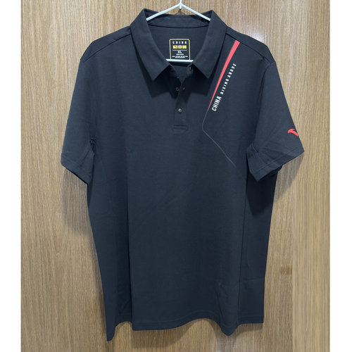 安踏正品POLO衫男士商务翻领短袖