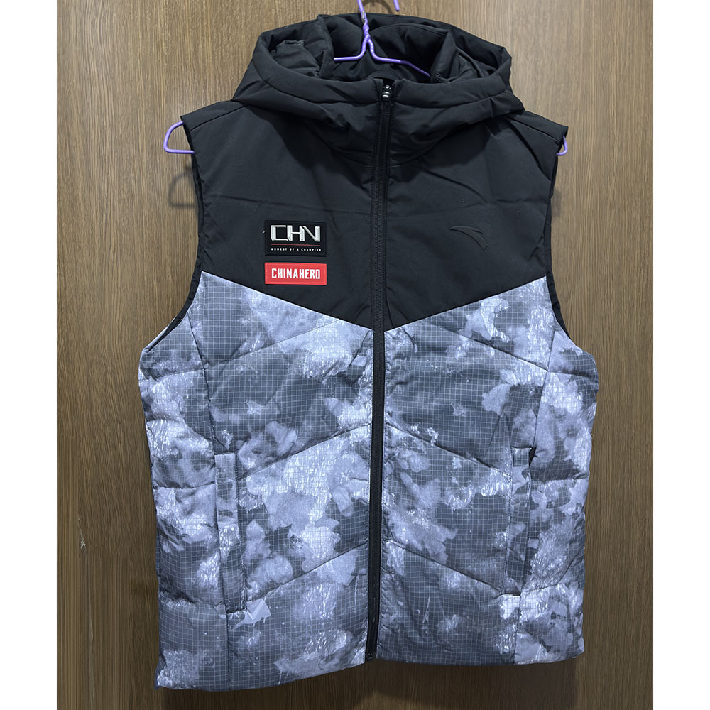 安踏正品立领保暖防泼水男羽绒马