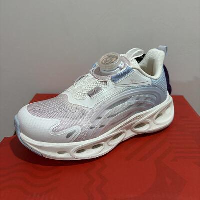 特步儿童夏女童减震透气跑步鞋