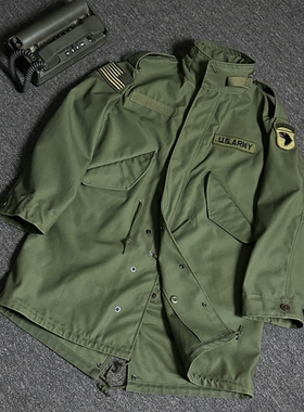 2025年新款M65鱼尾风衣秋冬保暖加厚长款美式复古parka工装派克服