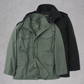 户外野战M65风衣美军二战冲锋衣夹克男军迷服饰工装 战术作训外套