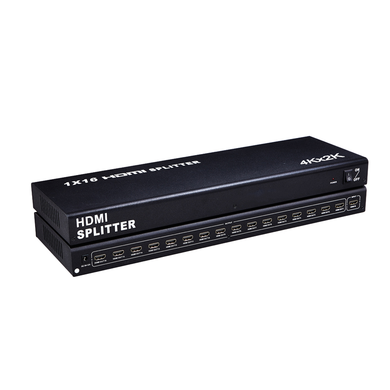 4K超高清HDMI1进16出分配分屏器