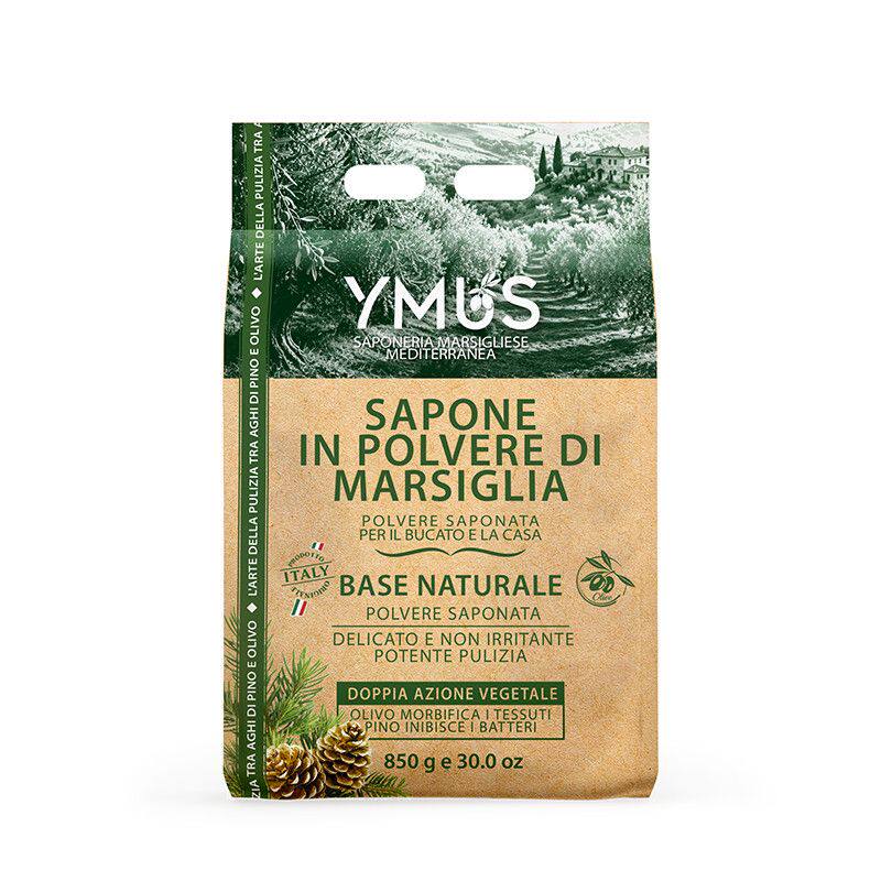 意大利Ymus亚狇斯橄榄松针润护洁净抑天然皂粉家用洗衣粉清洁