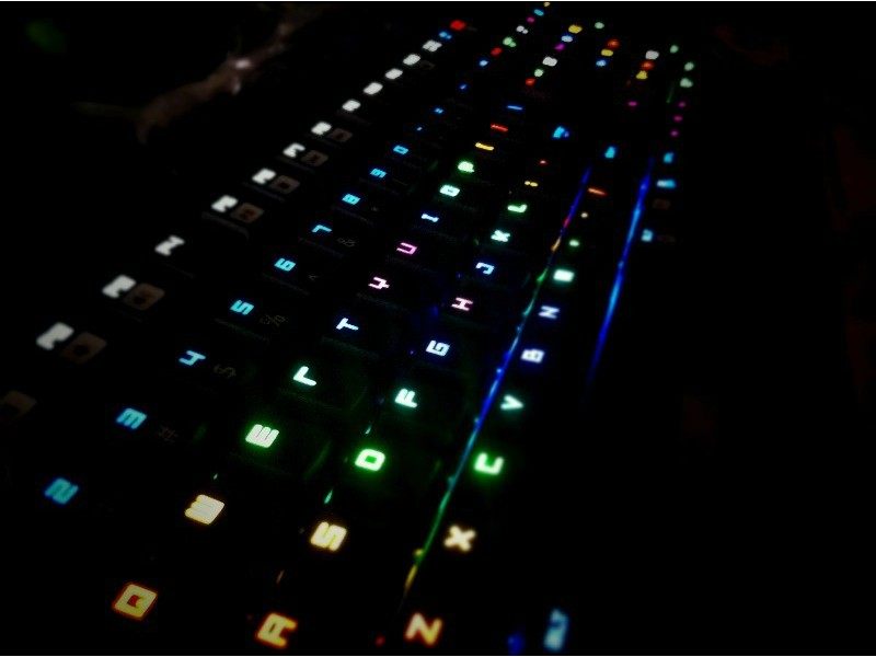 机械键盘DIY LED改灯珠服务 傻瓜式改白光七彩虹(型号咨询)有灯售