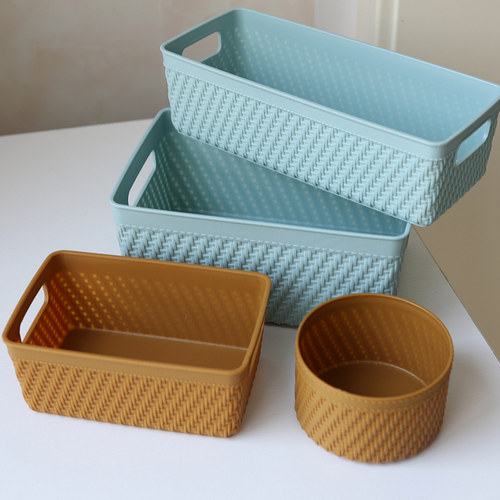 抽屉收纳盒台面整理化妆品小框子