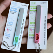2个金达日美指甲锉指甲刀磨指甲打磨砂条指甲剪修脚搓条修甲锉刀