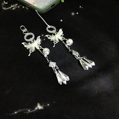 为你明灯三千,为你花开满城天官赐福百无禁忌手机链银碟宫铃挂件