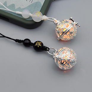 长月烬明手机挂件绳罗云熙澹台烬白鹿黎苏苏香薰铃铛夜光灯球古风